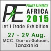 Power & Energy Africa 2015 in Dar-es-Salaam, Tanzania.